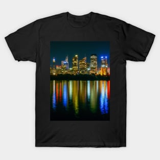 The City of Sydney at Night, Sydney, NSW, Australia T-Shirt